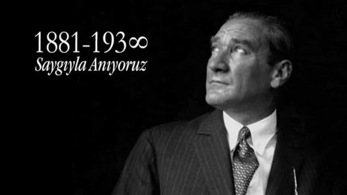 10 Kasım Atattürk'ü Anma Töreni 